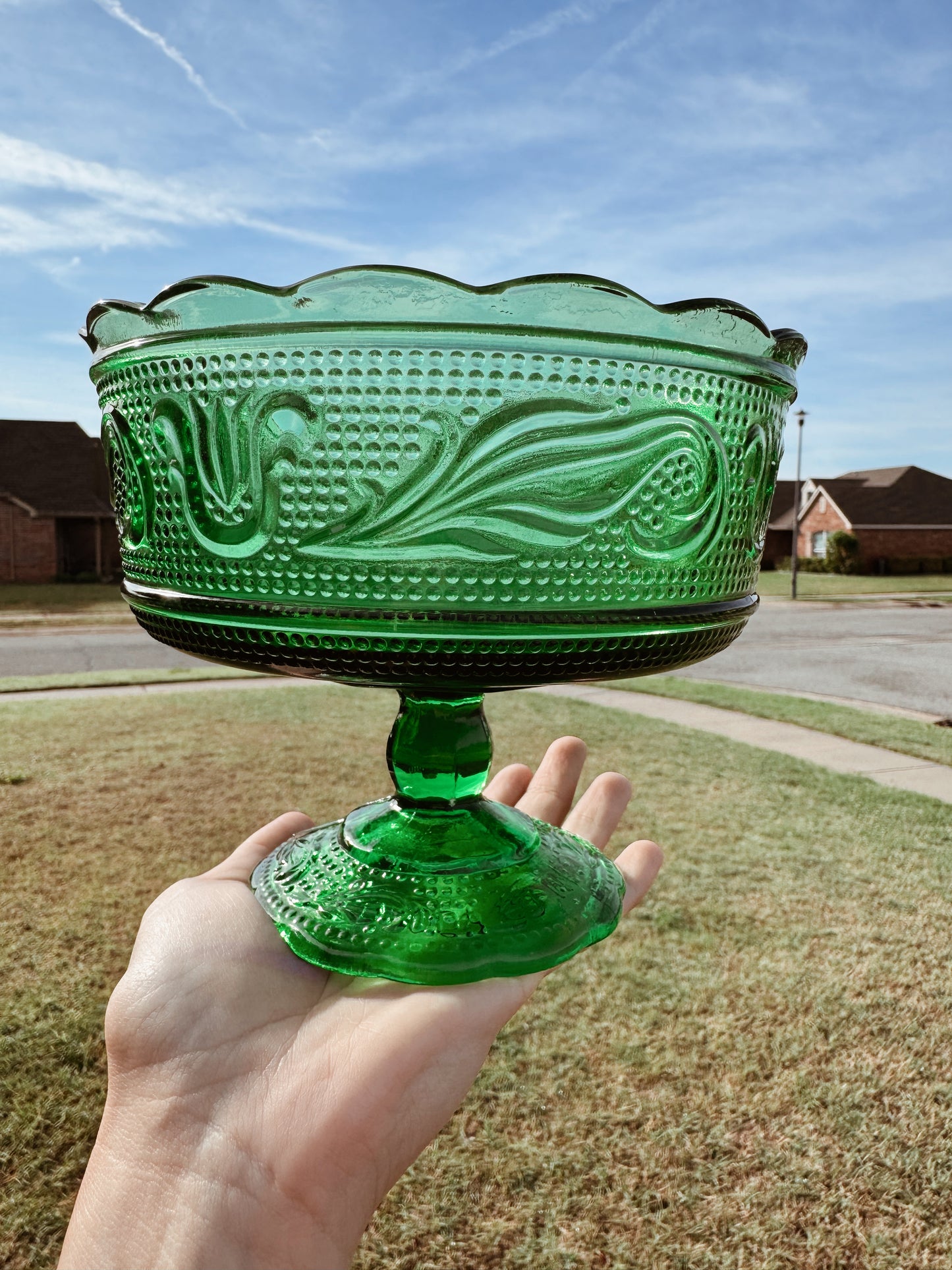 E.O. Brody Co Emerald Green Candle