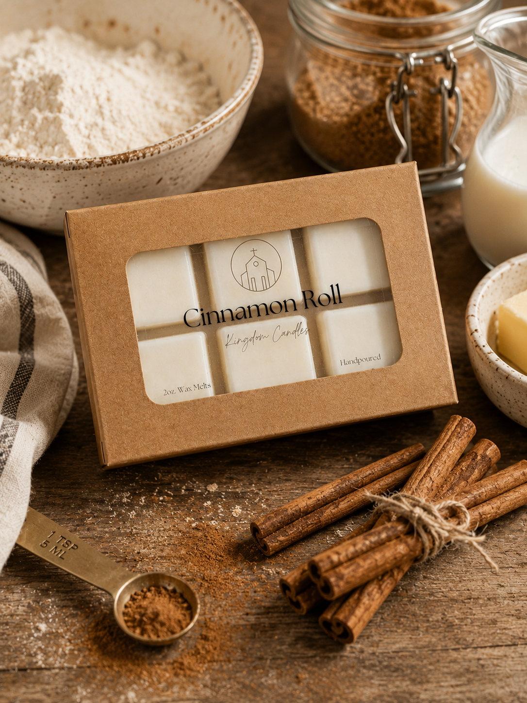 Cinnamon Roll Wax Melts