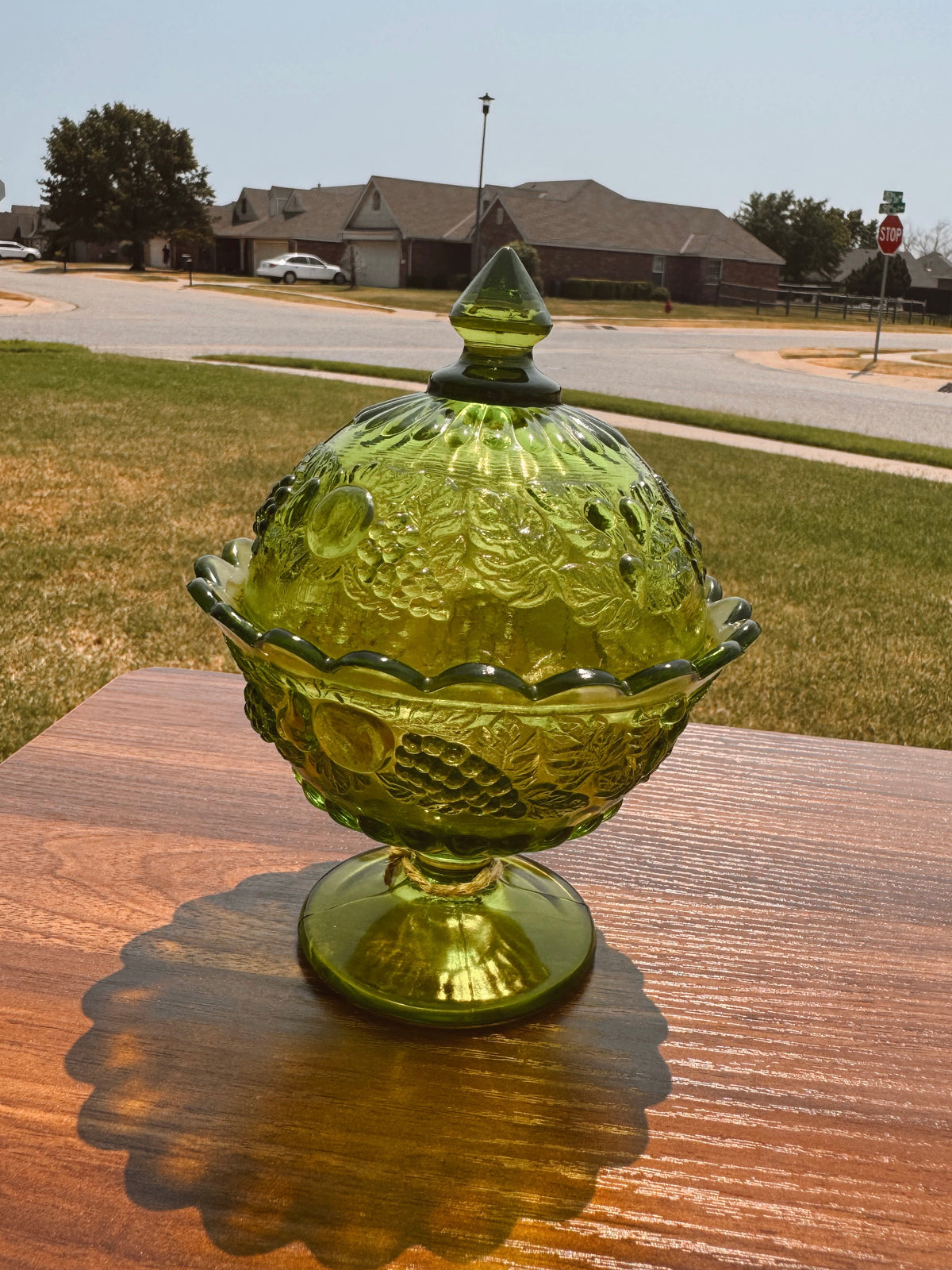 Westmoreland Olive Green Candle