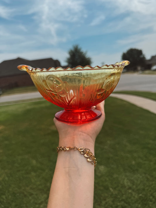 Jeanette Amberina Ombré Candle