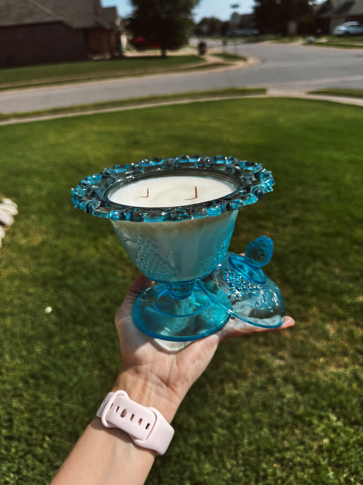Dutch Apple Pie Colony Blue Candle